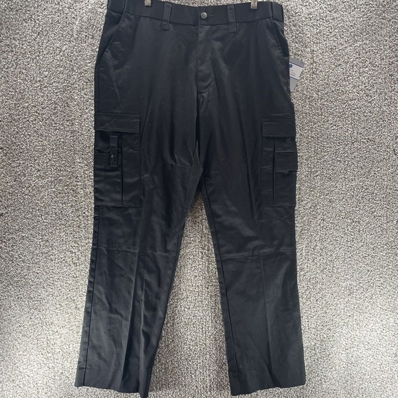 Liberty Uniform EMS Pants Mens 38x32 Black BDU Firefighter Cargo - Picture 7 of 10
